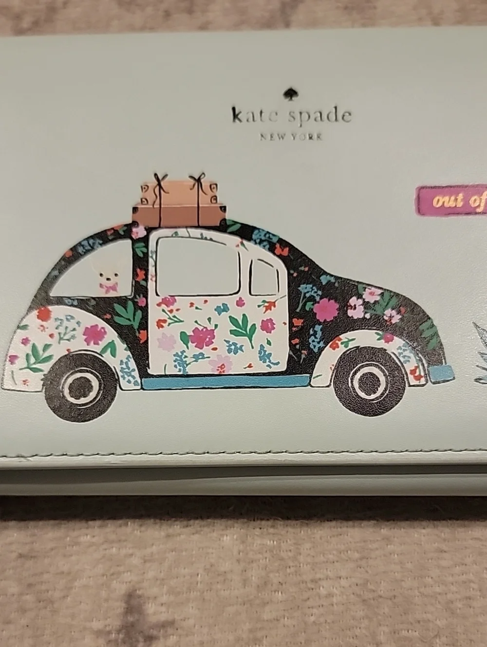 kate spade New York Out Of Office Leather Clutch Wallet